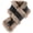 Black, variant on Black Faux Fur Thickened Fleece Neck Scarf, Outdoor Cold-proof, 1 Pc