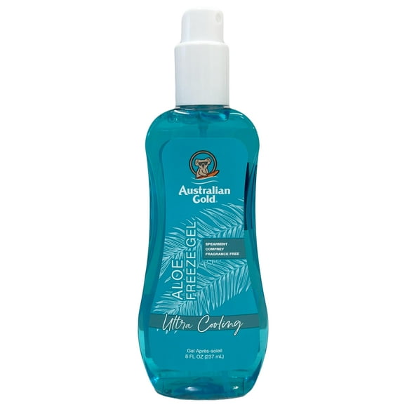 Gel en aerosol Australian Gold Aloe Freeze 240 ml para aliviar las quemaduras solares
