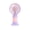 Purple, variant on Mini Portable Fan Handheld Cute Design,Fruit Personal Desk Fan with Phone Holder Base,Lightweight USB Rechargeable for Stylish Girls,3 Speed Settings for Travel Indoor Outdoor Use