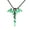 Green, variant on AYYUFE Vintage Glow In The Dark Cross Pendant Necklace Luminous Halloween
