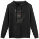 thumbnail image 1 of Sudadera Gato Negro con Lengua Roja Divertida Estampada, 1 of 5