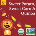 thumbnail image 3 of bettergoods Organic Stage 4 Baby Food, Italian-Style Lentils and Vegetable Lasagna with Sweet Potato, Sweet Corn, and Quinoa, 4.6 oz Tub, 3 of 10