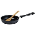 thumbnail image 2 of Mini cast iron pot, black hot oil small iron pot suitable for egg pancakes, 2 of 9
