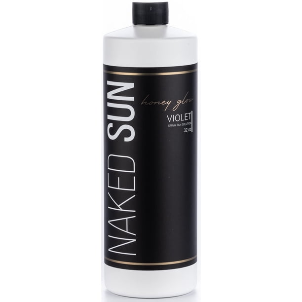 Solución bronceadora en aerosol Naked Sun Honey Glow Violet 960 ml