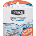 thumbnail image 1 of Recambios de Cuchillas para Afeitar Schick Quattro Titanium 6 Unidades, 1 of 1