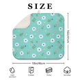 thumbnail image 4 of Pioneer Flower Floral Print Pattern Kitchen Dish Drying Mat 1 Pack, Ultra Absorbent Microfiber Drainer Mat, 16"x18", 4 of 6