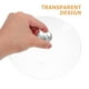 thumbnail image 4 of FELTECHELECTR Tapa de vidrio para cacerola de cocina, cubierta redondeada, reemplazo universal de tapa de vidrio para utensilios de cocina, 4 of 5