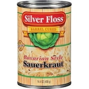 Silver Floss Bavarian Style Sauerkraut, 14.5 Ounce -- 24 per case.