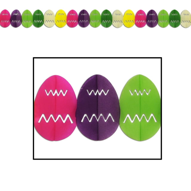 Guirlande d'Œufs de Pâques (Pack de 12)