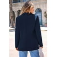 thumbnail image 3 of PRETTYGARDEN Women's Spring Fall Business Casual Blazers Long Sleeve Notch Lapel Trendy Work Office Blazer Jackets Outerwear, 3 of 9