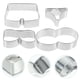 thumbnail image 3 of 4 cortadores de galletas de acero inoxidable, moldes reutilizables para hacer galletas, herramientas para hornear galletas., 3 of 5