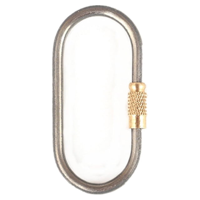 EGNMCR Titanium Carabiner D-ring Bottle Hook Multi Keyring Keychain Screw Lock Buckle Hanging buckle