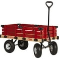 thumbnail image 1 of Millside Classic Kids 20 inch x 38 inch wood wagon, 1 of 5
