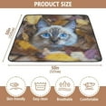 thumbnail image 4 of WOBOGO Blue Eyes Cat Baby Playmats Extra Large Waterproof Rollable Activity Pads for Toddlers 50×50inch, 4 of 7