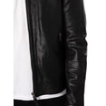 thumbnail image 4 of Superdry Leather Racer Jacket, Black, 4 of 9