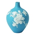 thumbnail image 1 of Wedgwood Vase à Bourgeons Magnolia 5 Pouces" Bleu et Blanc, 1 of 3