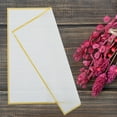 thumbnail image 1 of LOLIPPYY 20Ud Papel De Con Borde Dorado Impermeable Ideal Para Bodas Y Decoraciones, 1 of 7