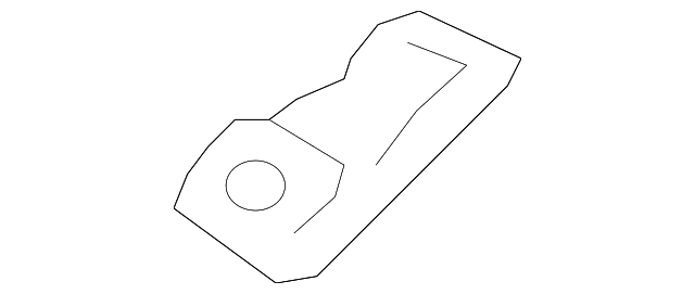 Genuine OE Toyota Bumper Cover Support - 52155-AC010