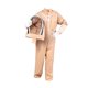 thumbnail image 4 of Traje de apicultor con guantes protectores y casco ventilado, traje de apicultura de algodón L, 4 of 9