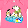 thumbnail image 4 of Inktastic Penguin and Polar Bear Iceberg Beach Bums Boys or Girls Baby Bodysuit, 4 of 5