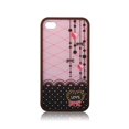 thumbnail image 1 of Fresh Fab Finds FFF-GPCT282 Étui Rigide Mignonne pour iPhone 4 & 4S, Multi Couleur, 1 of 1
