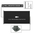 thumbnail image 3 of Outsunny 10' x 5' Retractable Side Awning, Privacy Screen & Driveway Guard, Side Shade and Wind Block for Garden, Black, 3 of 9