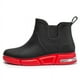 thumbnail image 5 of Botas de lluvia antideslizantes a juego de colores de moda para hombre, botas de lluvia bajas impermeables y resistentes al desgaste de tubo corto para cocina, 5 of 6