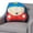 Angry Cartman, variant on Hello Kitty Hello There Sanrio Kids Travel Cloud Pillow, 15 inches