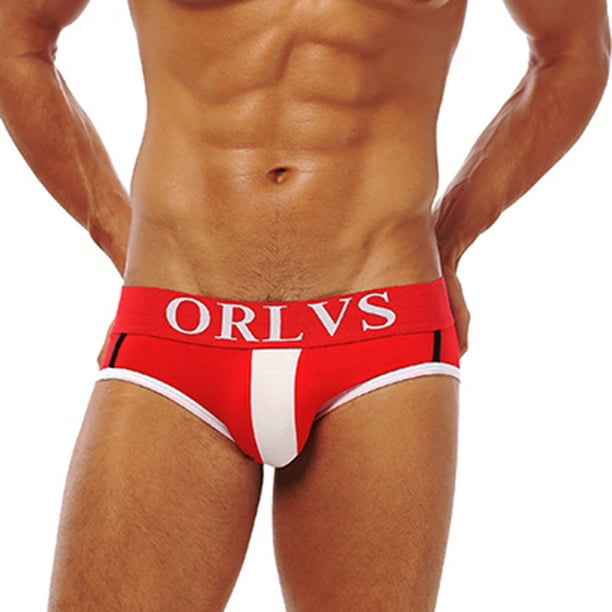 Calzoncillos sexys y cómodos para hombres Ropa interior de algodón a la moda para hombres Pompotops qyievc4756