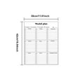 thumbnail image 3 of tooloflife A3 Magnetic Fridge Calendar Memo Board Monthly Schedule Planner for Refrigerators Officce Home Universal, 3 of 8