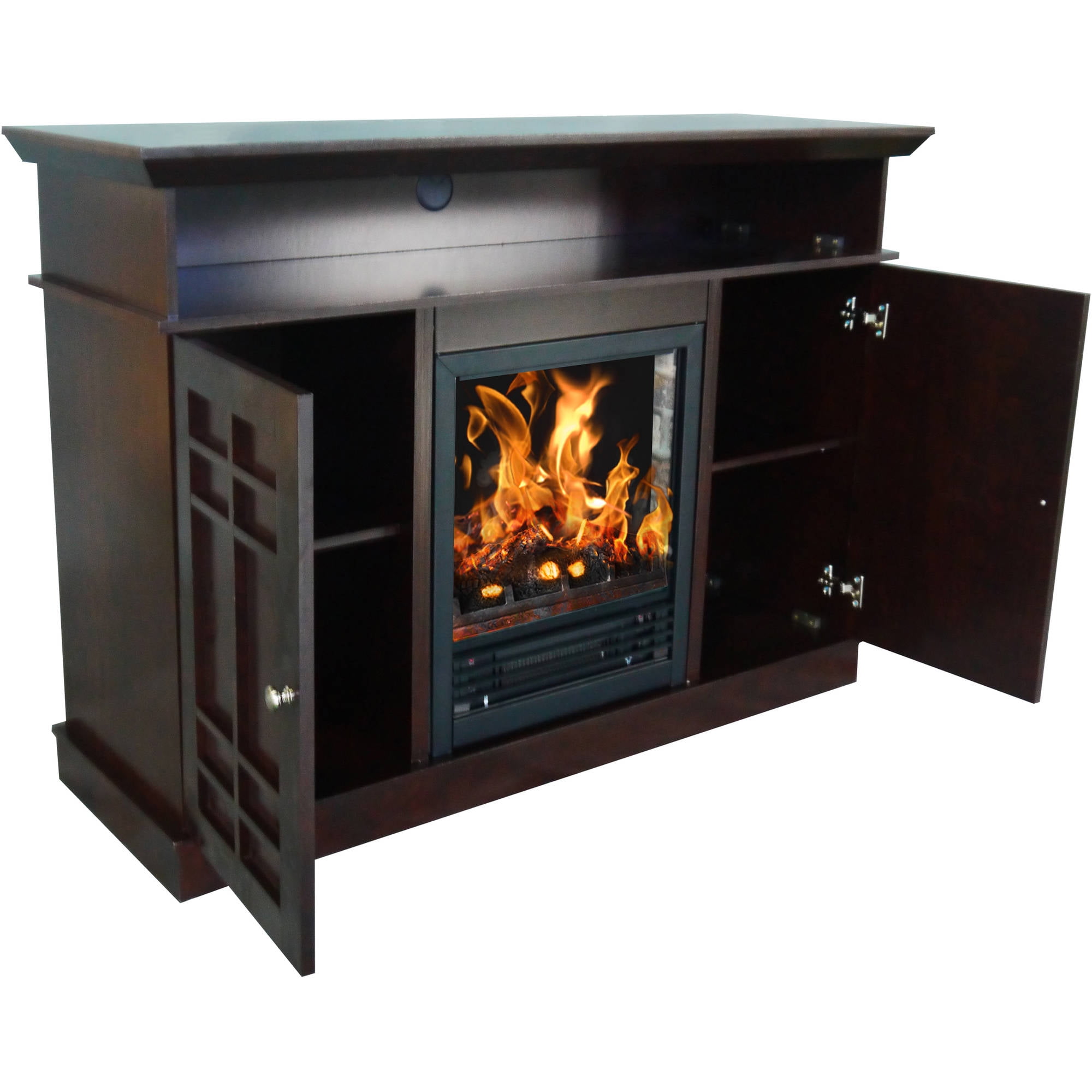 Decor Flame Bailey 48 Media Fireplace For Tvs Up To 55 Dark Decor Flame Bailey 48 Media Fireplace For Tvs Up To 55 Dark Chocolate
