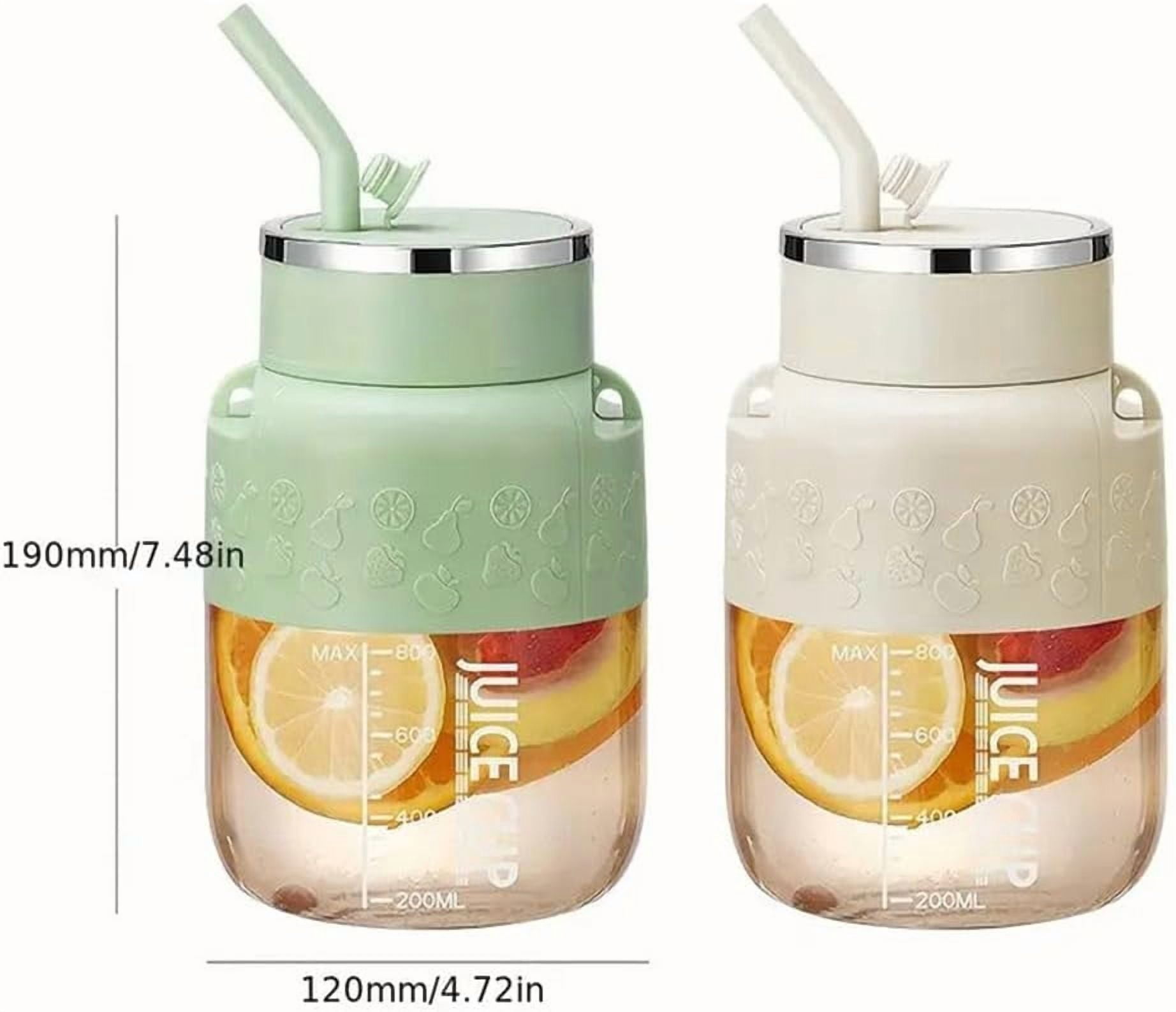 Blendgo 800 Portable Blender (1pc Green) – 28oz Cup with Lid/Straw/Shoulder Strap, Type-C USB Rechargeable BPA-Free for Shakes/Smoothies (Gym/Travel/Kitchen)​