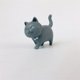 thumbnail image 1 of Lindas mini figuras de animales, muñeco de gato con campana de anime japonés, hermosa estatua de gato de simulación de PVC, regalos de Año Nuevo, adornos de decoración para el hogar, manualidades, 1 of 5