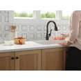 thumbnail image 6 of Delta 9178TL-AR-DST Leland 1.8 GPM Single Hole Pull Down Touchless Kitchen Faucet - Arctic, 6 of 7