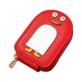 thumbnail image 1 of Monedero con tarjetero Sunnimix Rojo para tarjetas de crédito y monedas, 1 of 8