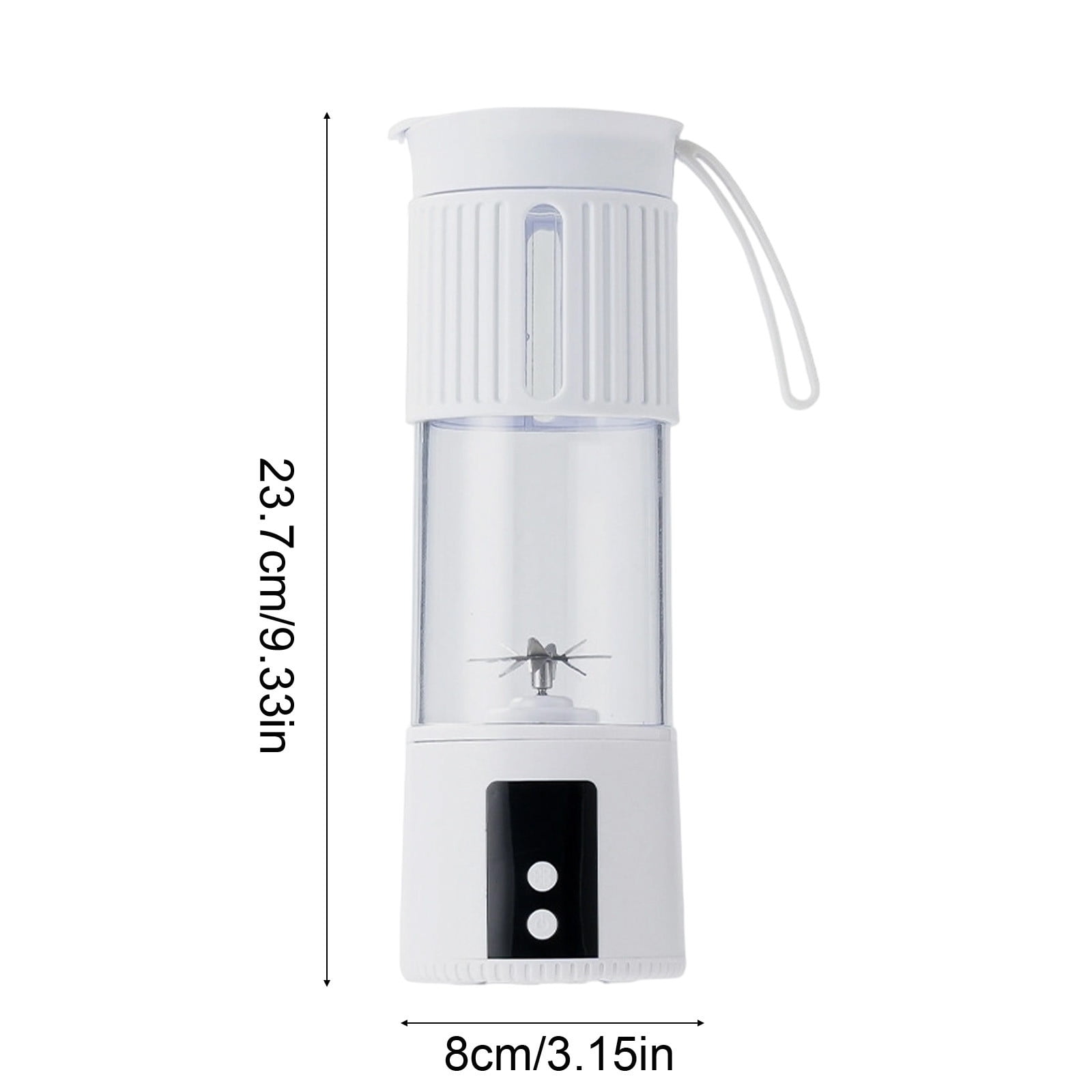 Electric Juicer Cup Portable Blender Rechargeable Mini Smoothie Maker Baby Food Grinder USB Fruit Mixer Powerful Blade, Kitchen Travel Office Gym Healthy Drink Juicing Preparation On The Go