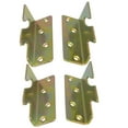 thumbnail image 4 of LABRIMP 4Pcs Bed Hinge Golden Iron Bed Fittings Hardware For Furniture Accessories, 4 of 8