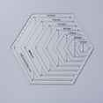 thumbnail image 1 of Gabarits de Quilting Décoratifs de Printemps Machine à Coudre Domestique Mouvement Libre Transparent Droit, 1 of 3