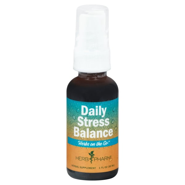 Herb Pharm Herbs on the Go Daily Stress Balance 1 fl oz 30 ml