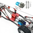 thumbnail image 2 of maskred Metal Box Transfer 370 Motor Accessory for WPL C14 Q60 Titanium Color 3.17mm 1Set, 2 of 6