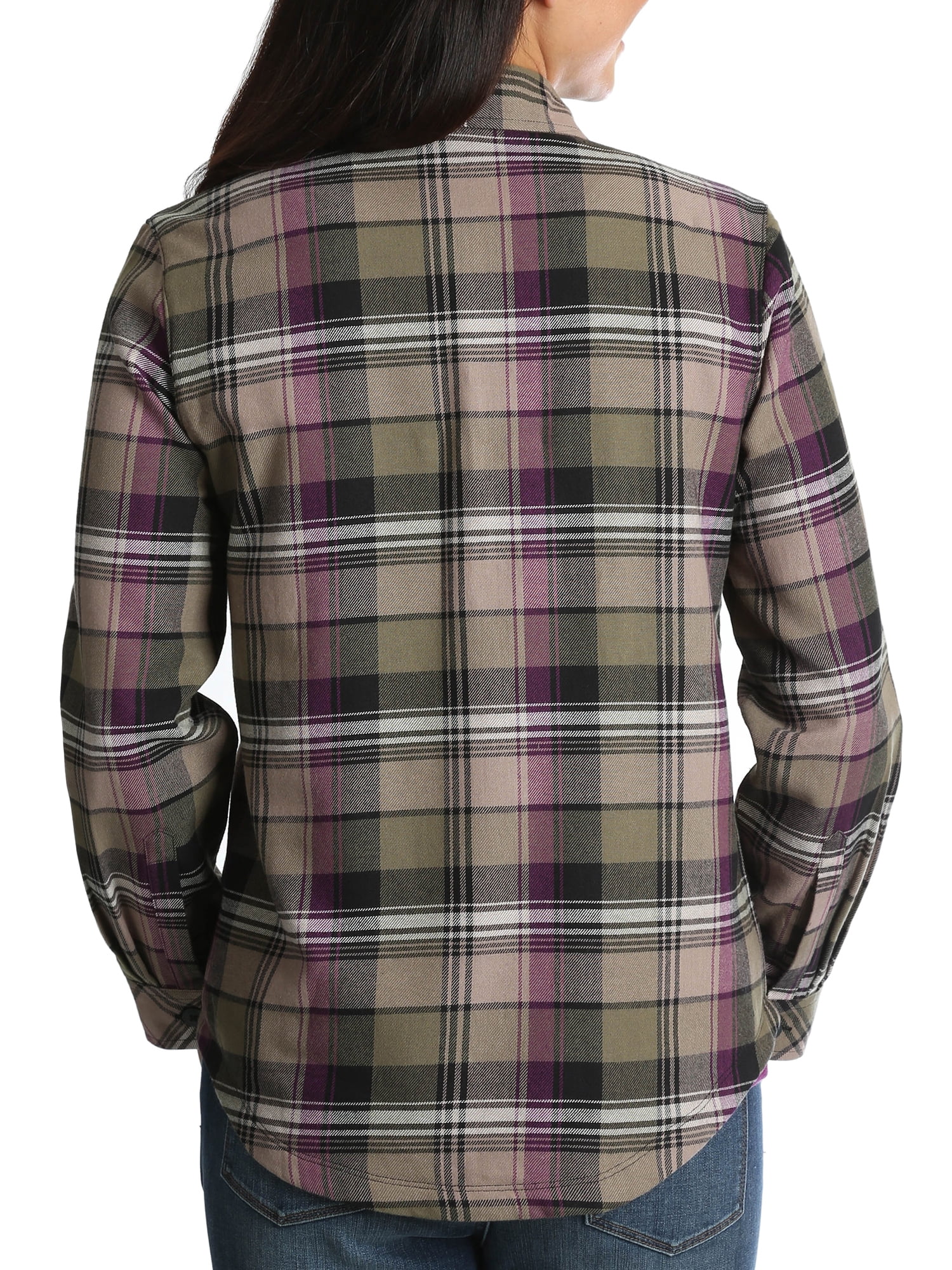 Lee Riders Women's Fleece Lined Flannel Shirt