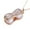 Golden, variant on UDIYO Necklace Elegant Appearance Shiny Rhinestone 2 Colors Peanut Pendant Necklace for Evening Party