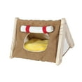 thumbnail image 5 of Bvdfgk Guinea Pig Bed Activity Platform Hamster Nest for Winter Sleeping Chinchilla brown, 5 of 9