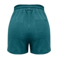 thumbnail image 3 of Shorts for Women Running Swim Athletic Gradient Mid Waist Athleisure Tennis Culottes With Pockets, 3 of 7