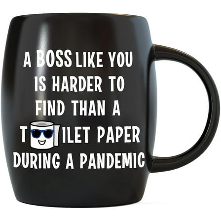 MUG A DAY 16oz Boss Like You Hard To Find Gag Gift Ideas for Bosses at The Office Male Female Work Boss Lady Gifts for Employee Coworkers Staff Entrepreneur Business Owner Friends Coffee Mug