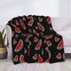 thumbnail image 3 of Fotbe Watermelon Manta de Franela con Estampado, Manta Ultrasuave para Cama, Sofá, Auto, Hipoalergénica y Antibolitas-40"x30", 3 of 6