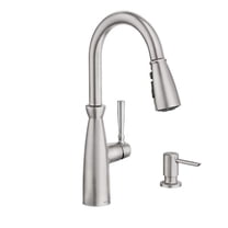Moen Surie One Handle High-Arc Pull-Down Kitchen Faucet Stainless