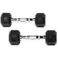 thumbnail image 6 of Gianna 2Pcs 5 lbs Hex Dumbbells with Rubber Coated, Hand Weights for Exercises and Fitness, 6 of 6