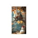 thumbnail image 1 of Decoraciones de Navidad Interior 35 X 71 Pulgadas Marco de Puerta de Navidad - Patrón de Santa Claus - Decoración de Puerta de Navidad - Decoración de Fiesta Del Festival, 1 of 6