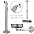 thumbnail image 2 of 20-40cm Projector Ceiling Wall Mount Aluminium Bracket 15KG Capacity, 2 of 10